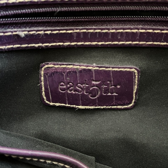 EAST 5TH Purple Purse - Picture 2 of 5